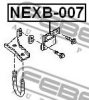 FEBEST NEXB-007 Mounting Kit, exhaust system